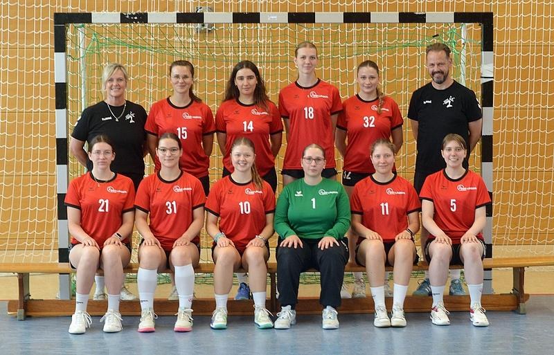 Teamfoto der 2. Frauen der HSG Linden
