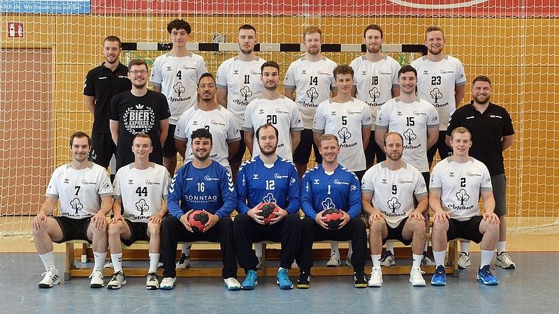 Teamfoto der 2. Männer der HSG Linden