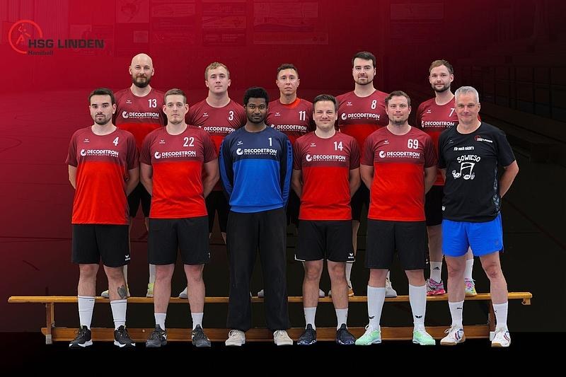 Teamfoto der 3. Männer der HSG Linden