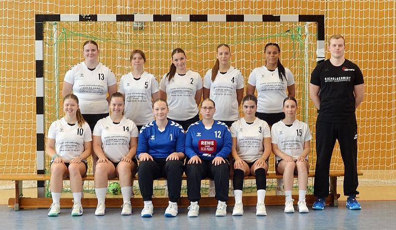Teamfoto der weiblichen A-Jugend der HSG Linden